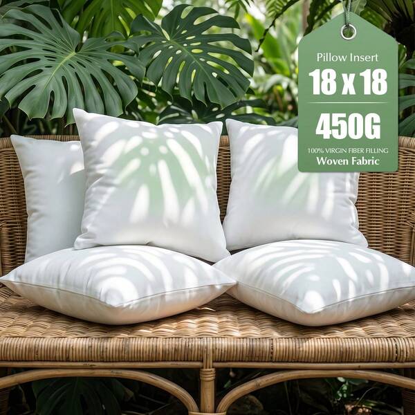 Pillow Core, Pillow Lining, Light Soft Polyester Down Instead Of Decorative Pillow, Machine Washable. Basic Home Hotel Style, Tasteless And Full Cushion Filling, High-Quality Soft Decorative Pillow-Shaped Fake Filling, Suitable For Beds And Sofas.
